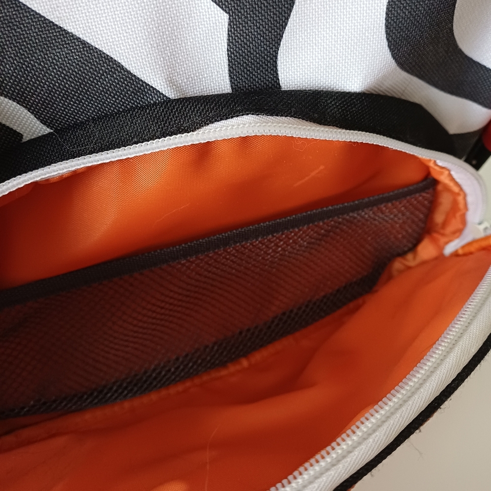 Cute Skip Hop Zoo Zebra Kid's Backpack 13" × 12" - Picture 5 of 9